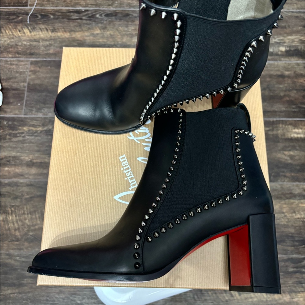 Authentic Christian Louboutin Studded Boots — HARD TO FIND